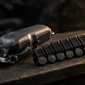 Hair clippers with guard attachments for fade guard numbers